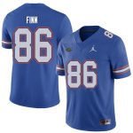 Men's Florida Gators #86 Jacob Finn NCAA Jordan Brand Royal Authentic Stitched College Football Jersey UBJ3562XF